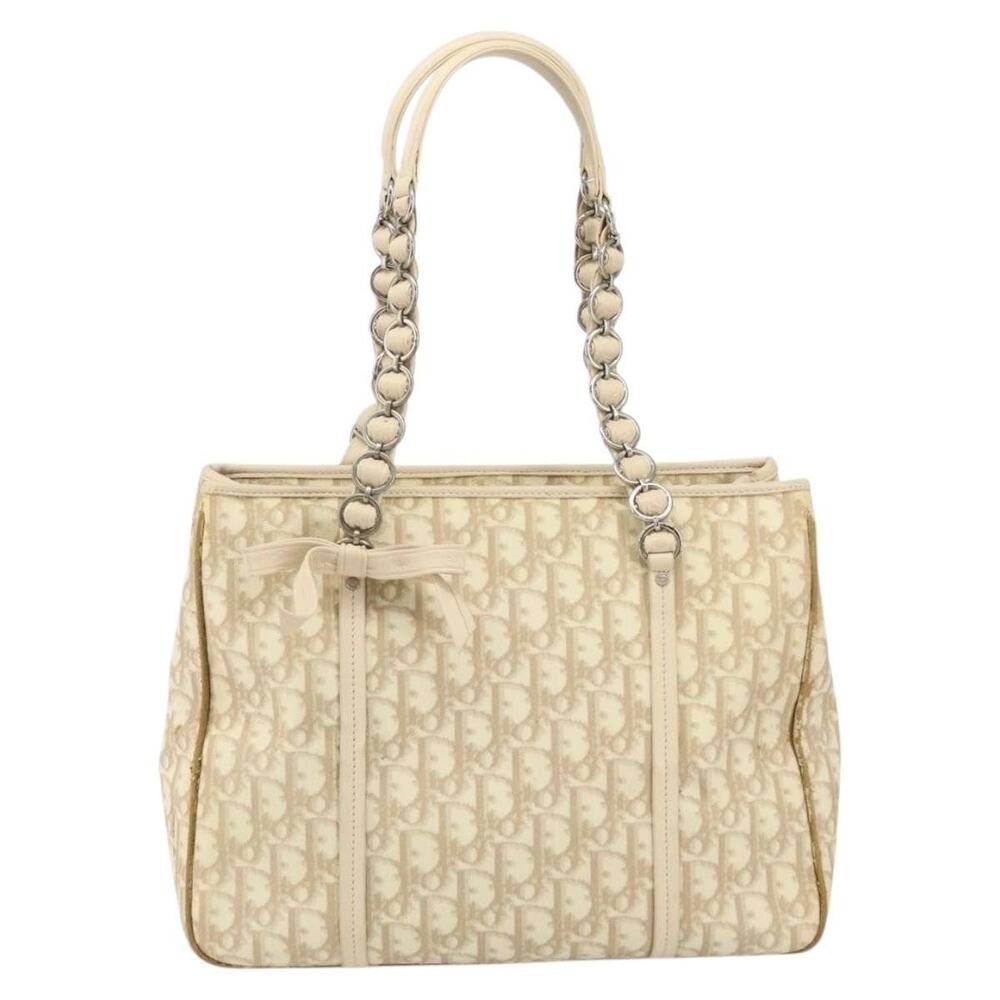 Dior Trotter Romantic Tote Bag Beige